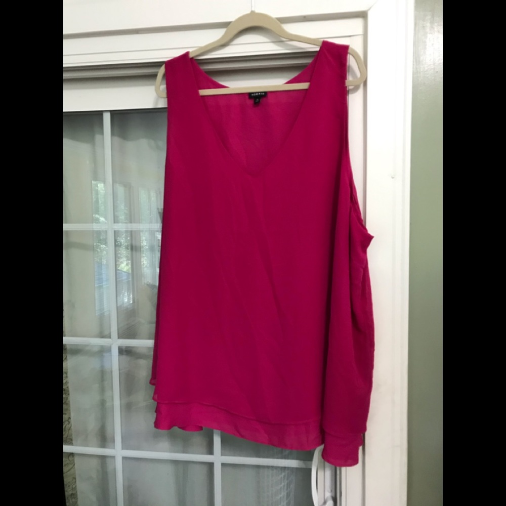 Torrid size 5 Hot Pink Tank